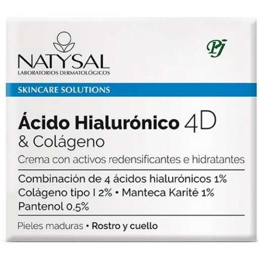 [188248] Ácido Hialurónico 4D & Colágeno 50 Ml. - Natysal