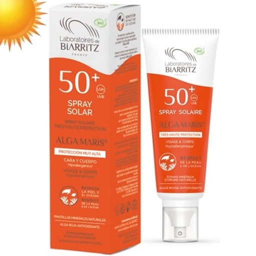 [188278] Spray Solar Spf50 Cara Y Cuerpo 150 Ml. - Biarritz