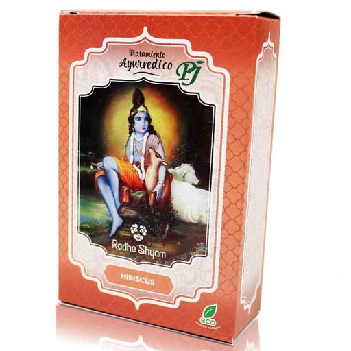 [188418] Tratamiento Ayurvédico Hibiscus 100 G. - Radhe Shyam