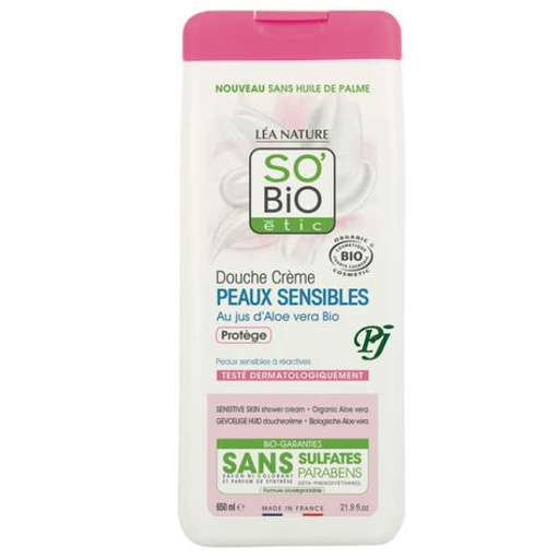 [188456] Gel De Ducha Piel Sensible 650 Ml. Sobio - Lea Nature