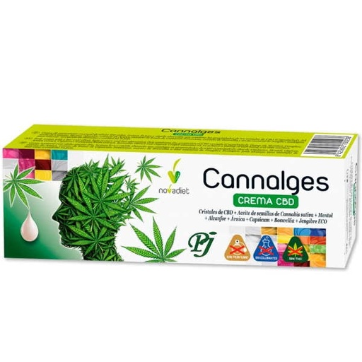 [188554] Cannalges Crema Cbd - Novadiet