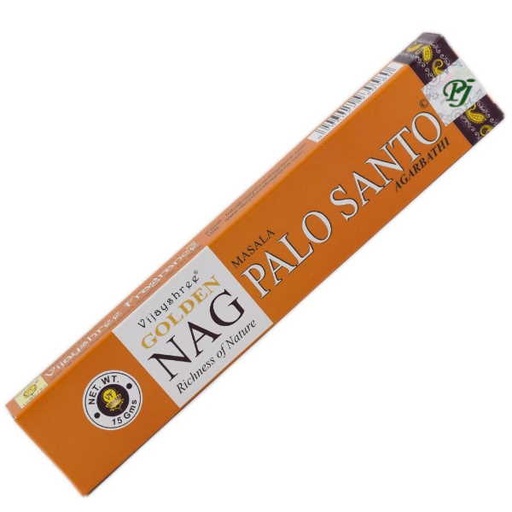[188603] Incienso Golden Nag Palo Santo Barritas - Vijayshree
