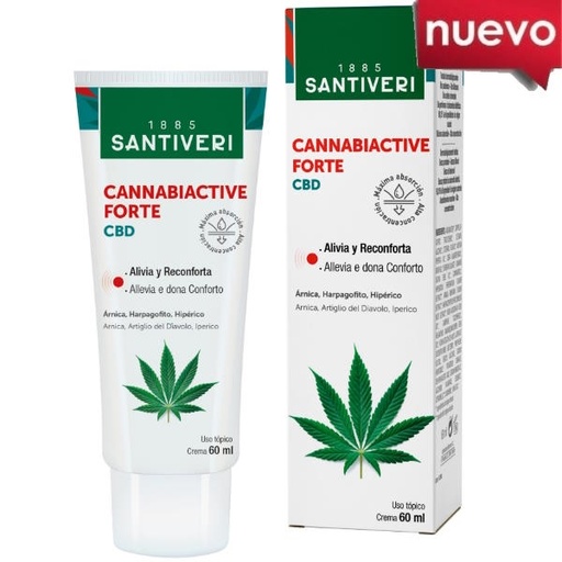 [188618] Cannabiactive Forte Crema 60 Ml. - Santiveri