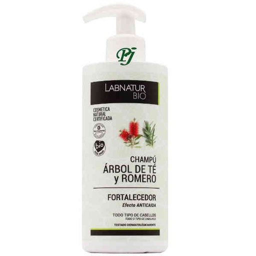 [188669] Champú Árbol De Té Y Romero 450 Ml. - Labnatur