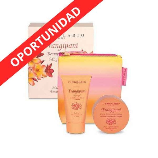 [188688] Frangipani Pochete Mágica Luz Gel + Crema - L´Erbolario