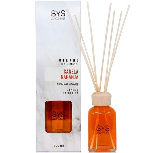 [188742] Ambientador Mikado Canela Naranja 100 Ml. Estuche - Sys