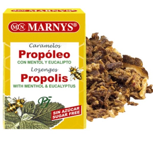 [201082] Caramelos Caja Propóleo Y Mentol Sin Azúcar - Marnys