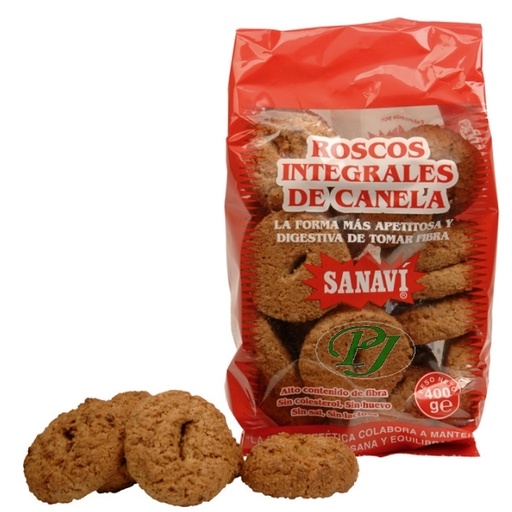 [20153] Roscos Integrales De Canela 400 G. - Sanavi