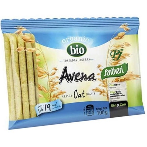 [202177] Tostadas Ligeras Avena 100 G. Naturalia - Santiveri