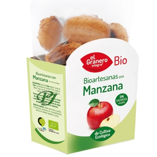 [202208] Galletas Bioartesanas Manzana 250 G. - El Granero