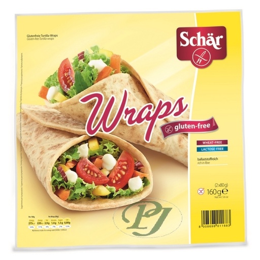 [202299] Wraps Tortitas 2 Uds. 160 G. - Schar