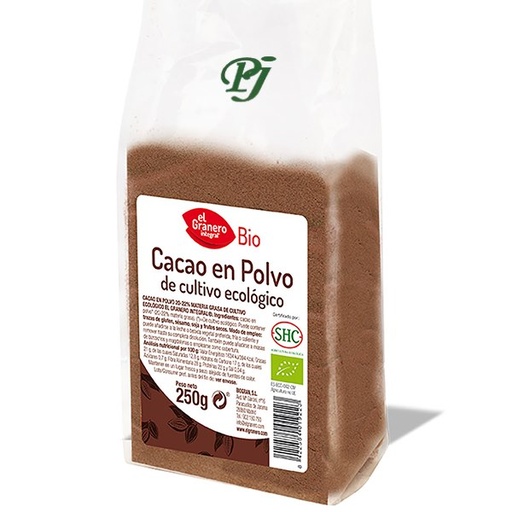 [202323] Cacao Polvo Bio 250 G. - El Granero