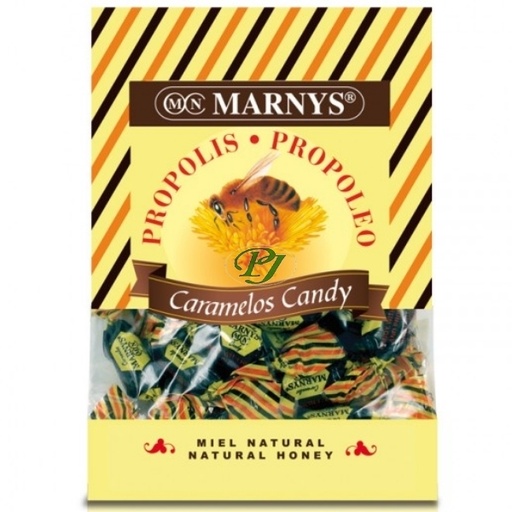 [20234] Caramelos Miel Própolis Marrón 60 G. - Marnys