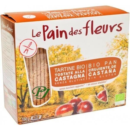 [202514] Crackers Castaña Sin Gluten 300 G. - Le Pain Des Fleurs