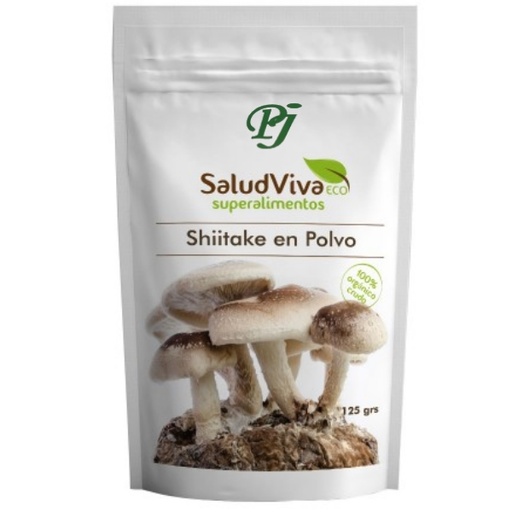 [202571] Shiitake En Polvo 125 G. - Saludviva