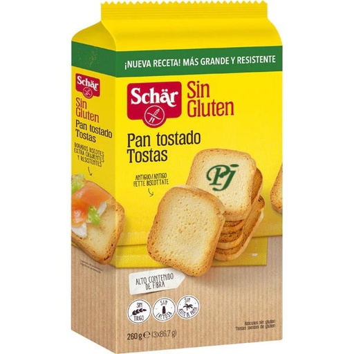 [202659] Pan Tostado Tostas 260 G. - Schar