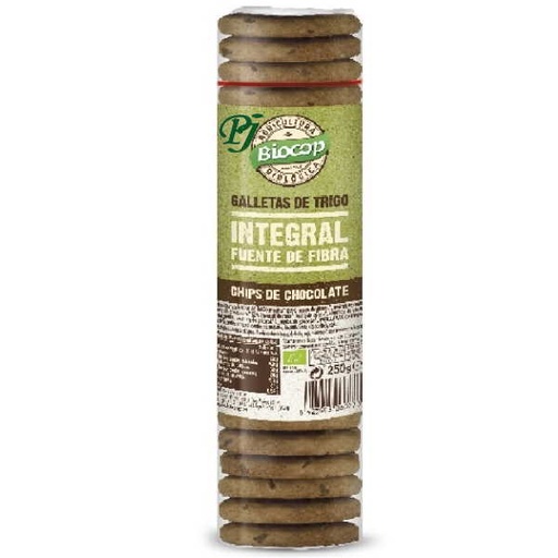 [202797] Galletas Integrales Chips Choco 250 G. - Biocop