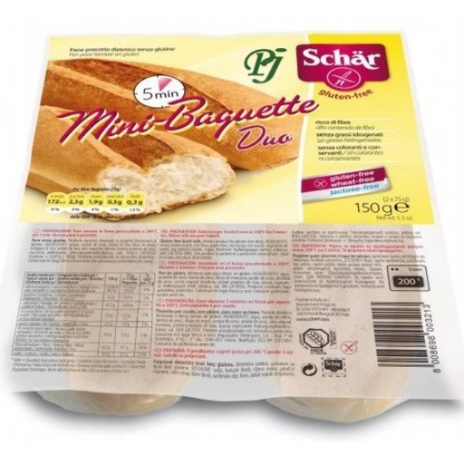 [203001] Mini Baguette 150 G. 2 X 75 G. - Schar