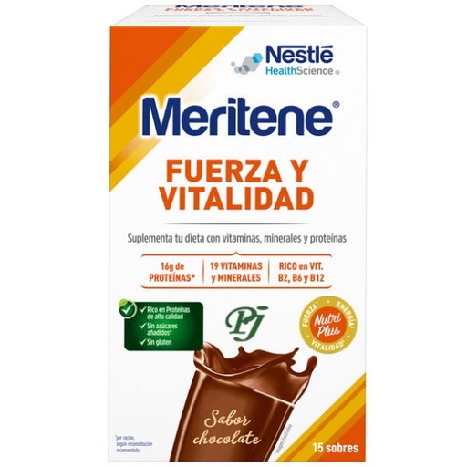 [203063] Meritene Batido Chocolate 15 Sobres - Nestle Health