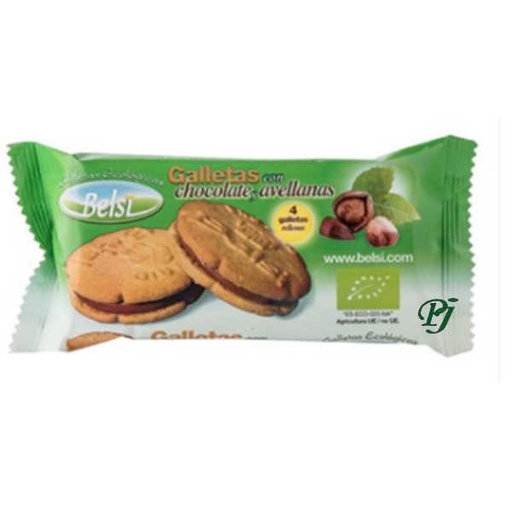 [203377] Galletas De Chocolate Y Avellanas Eco 70 G. - Belsi