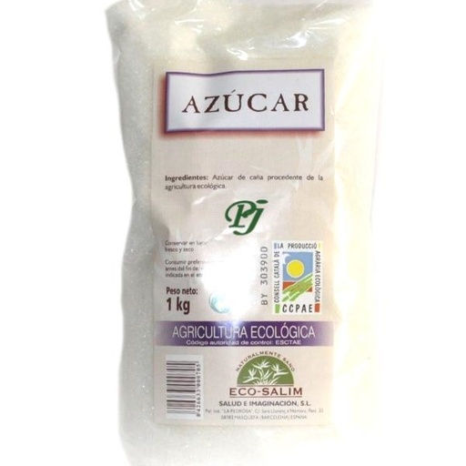 [203410] Azúcar Caña Bio 1 Kg. - Eco Salim