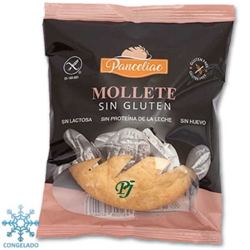 [203714] Mollete Sin Gluten Sin Lactosa 80 G. - Panceliac