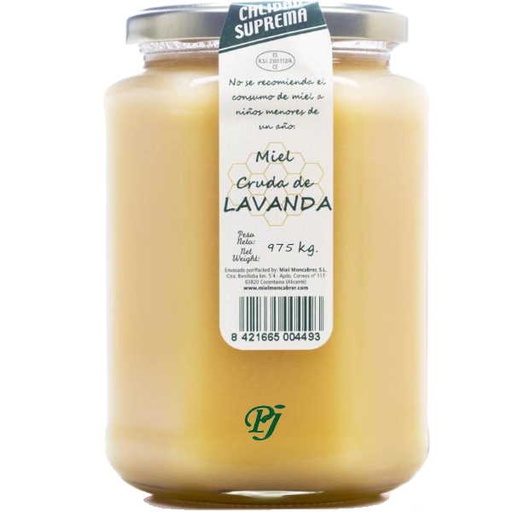 [203817] Miel Cruda Lavanda 975 G. - Moncabrer