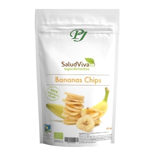 [204215] Banana Chips 125 G. - Saludviva