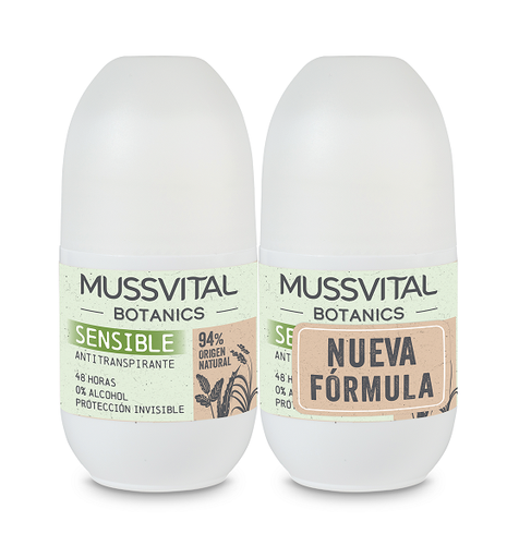 [1301207] Botanics Desodorante Sensib Roll On Pack - Mussvital
