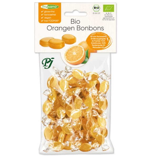 [204915] Caramelos Naranja Bio 85 G. - Frusano