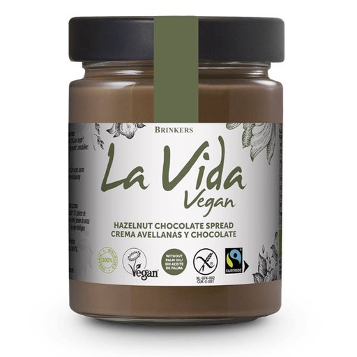 [204924] Crema De Chocolate Y Avellanas 270 G. - La Vida Vegan