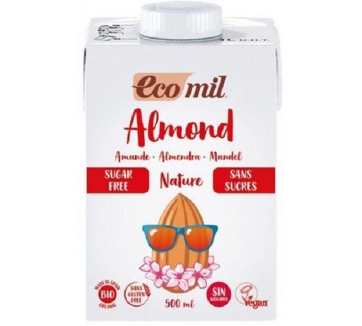 [060078] Bebida De Almendra Nature 500 Ml. Bio - Ecomil