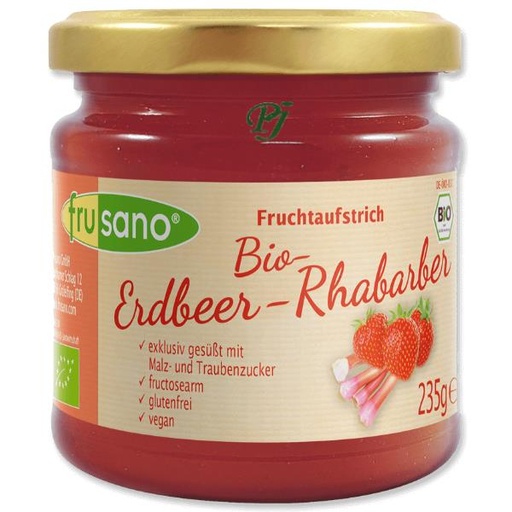 [204948] Mermelada Fresa Ruibarbo 235 G. - Frusano