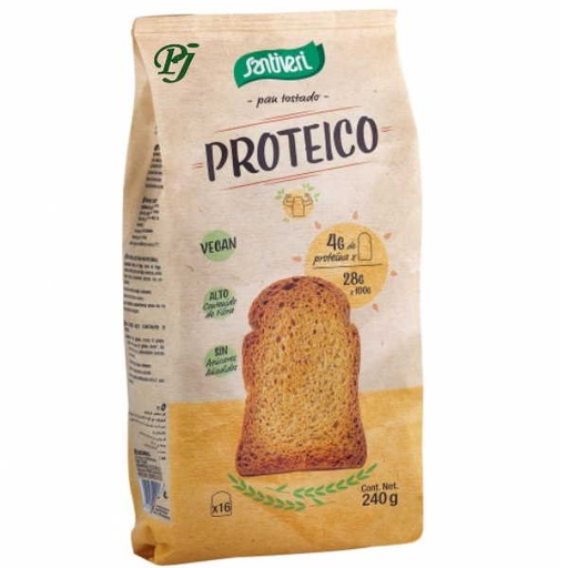 [205183] Pan Tostado Proteico 240 G. - Santiveri