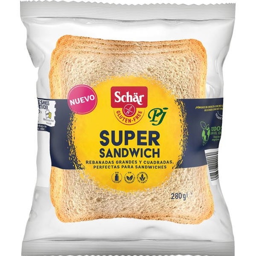 [205274] Pan Súper Sándwich 280 G. - Schar