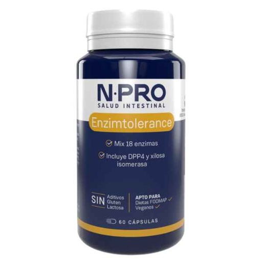 [0505102] Enzimtolerance 60 Cápsulas - Npro