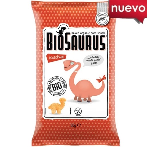 [205651] Snack Biosaurus Ketchup Bio 50 G. - Sol Natural