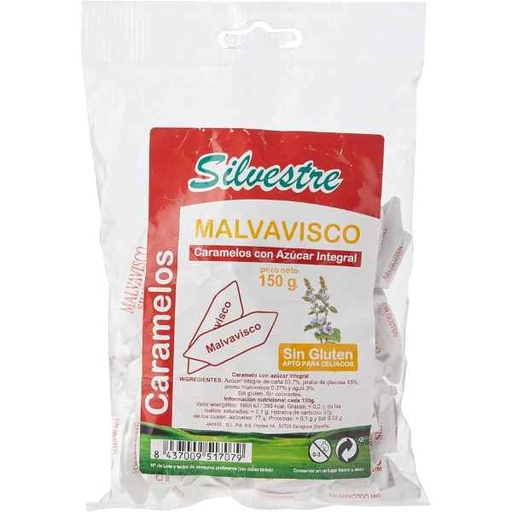 [20604] Caramelos Integrales Malvavisco 150 G. - Silvestre