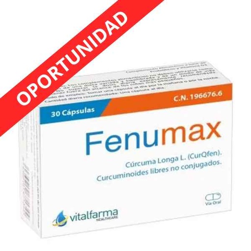[0504667] Fenumax 30 Cápsulas - Vitalfarma