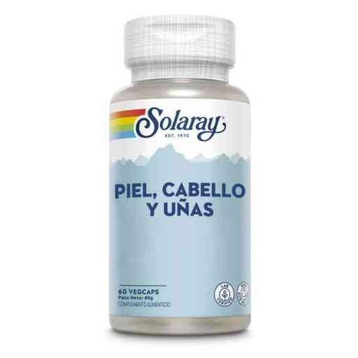 [0504689] Cabello Uña Y Piel 60 Vegcáps - Solaray