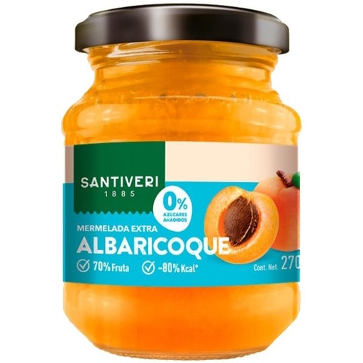 [205665] Mermelada Albaricoque 0% Azucar 270Gr - Santiveri