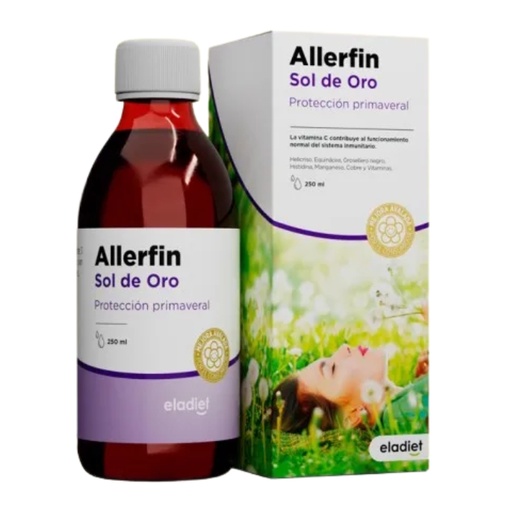 [055570] Jarabe Allerfin Sol De Oro 250 Ml. - Eladiet