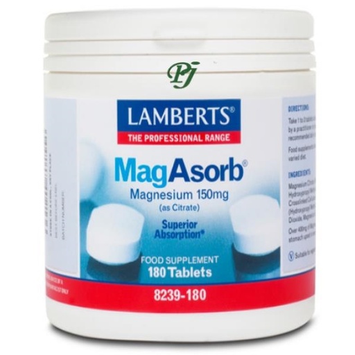 [055791] Magasorb 180 Tabletas 150 Mg. - Lamberts