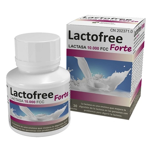 [0505094] Lactofree Forte 30 Cápsulas Lactasa 10.000 Fcc - Bluecube
