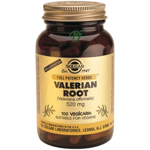 [056109] Valeriana 520Mg 100 Cápsulas - Solgar