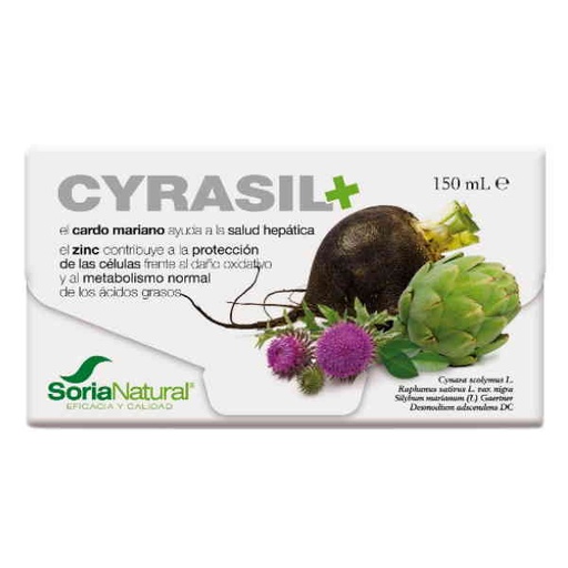 [056189] Cyrasil Plus 15 Viales 10 Ml. - Soria Natural