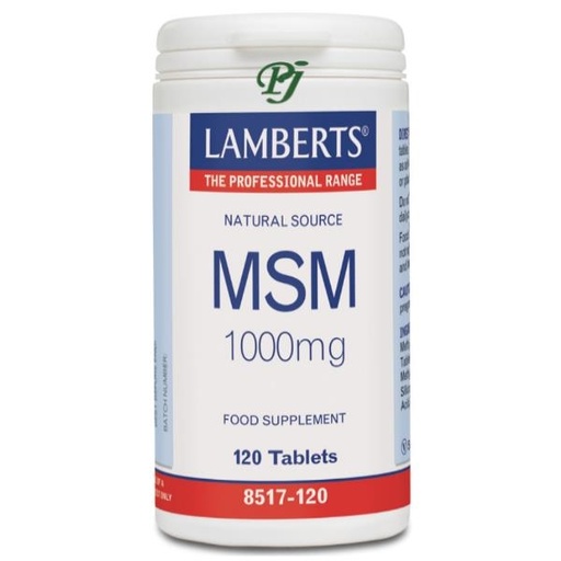 [056451] Msm 120 Cápsulas 1000 Mg. - Lamberts