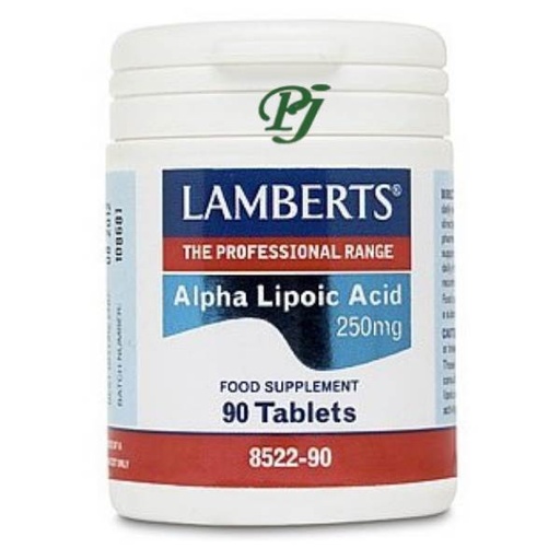 [056504] Ácido Alfa Lipoico 90 Tabletas 250 Mg. - Lamberts