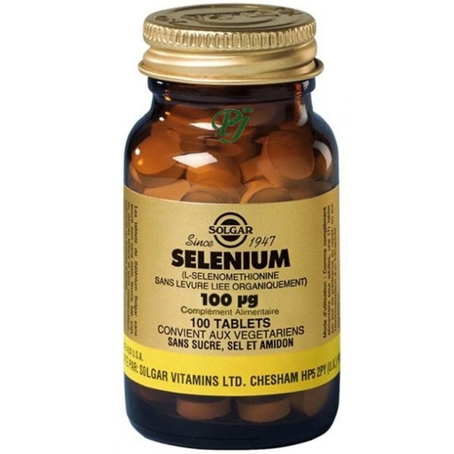 [056711] Selenio 100 Comprimidos 100 Mcg. - Solgar