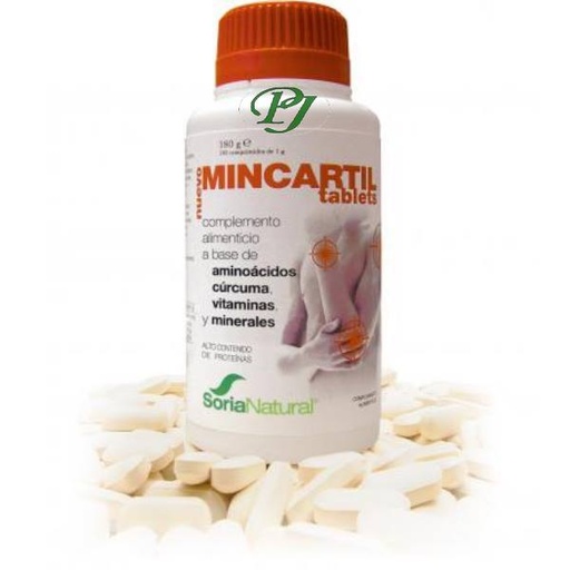 [056719] Mincartil Nuevo Refor 180 Comprimidos 1 G. - Soria Natural